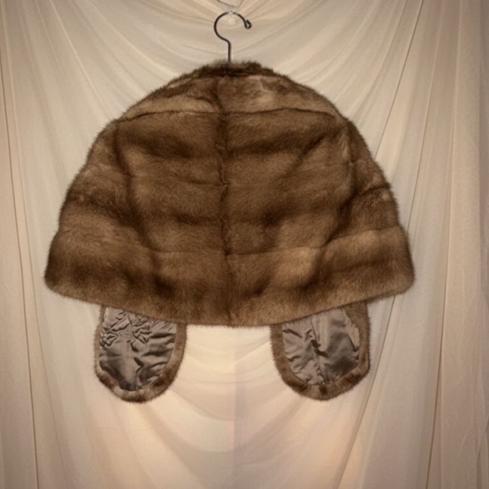 Vintage Ralph Rupley Brown Mink Wrap Stole- 
🩷Nice Condition For Its Age🩷 - Picture 3 of 16